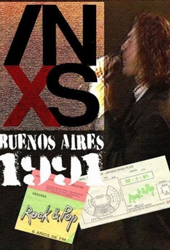 Poster backdrop for INXS: Live in Buenos Aires 1991