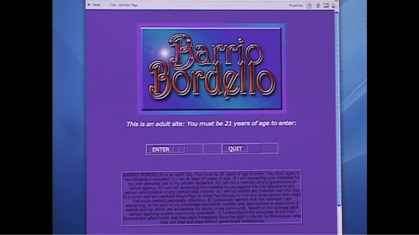 Poster backdrop for Barrio Bordello