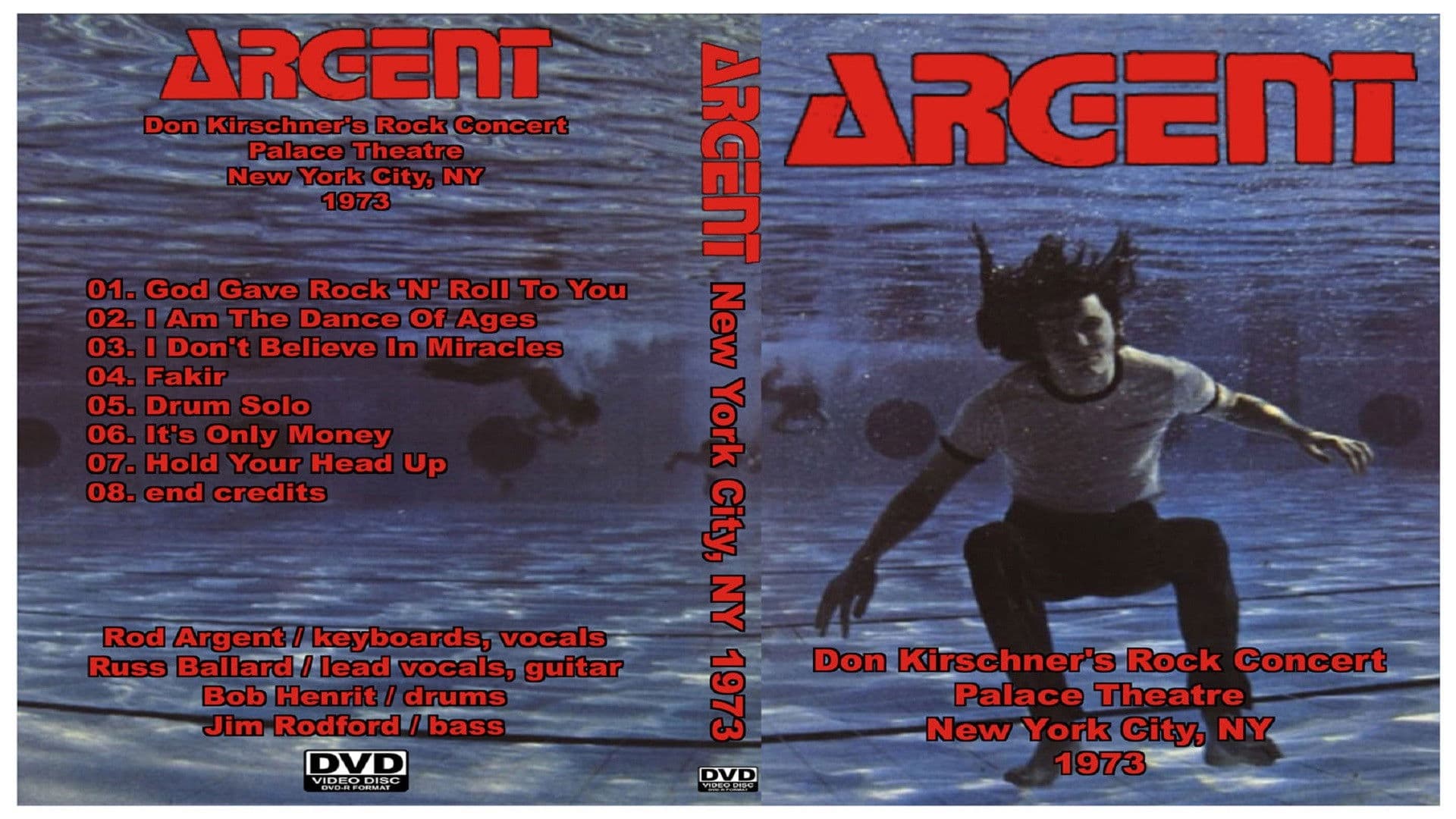 Poster backdrop for Argent - Don Kirschner's Rock Concert 1973