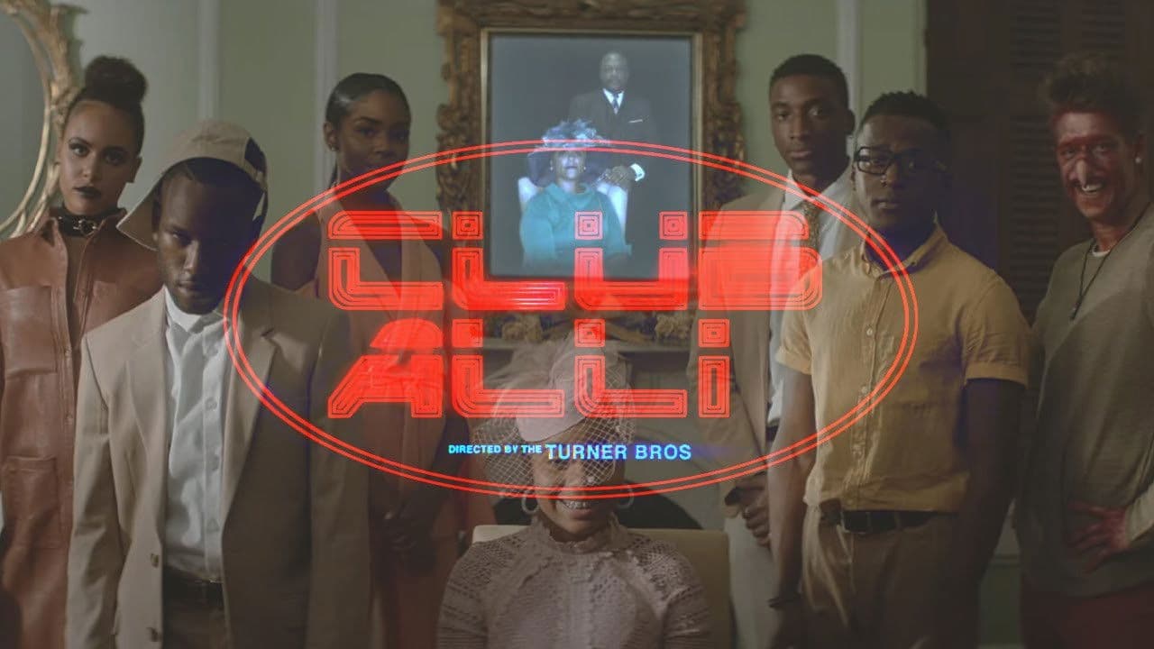 Poster backdrop for Club Alli