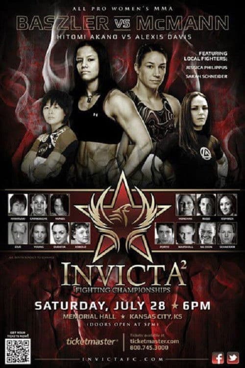 Poster backdrop for Invicta FC 2: Baszler vs. McMann