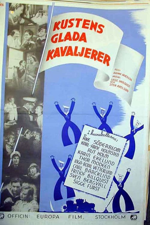 Poster backdrop for Kustens glada kavaljerer