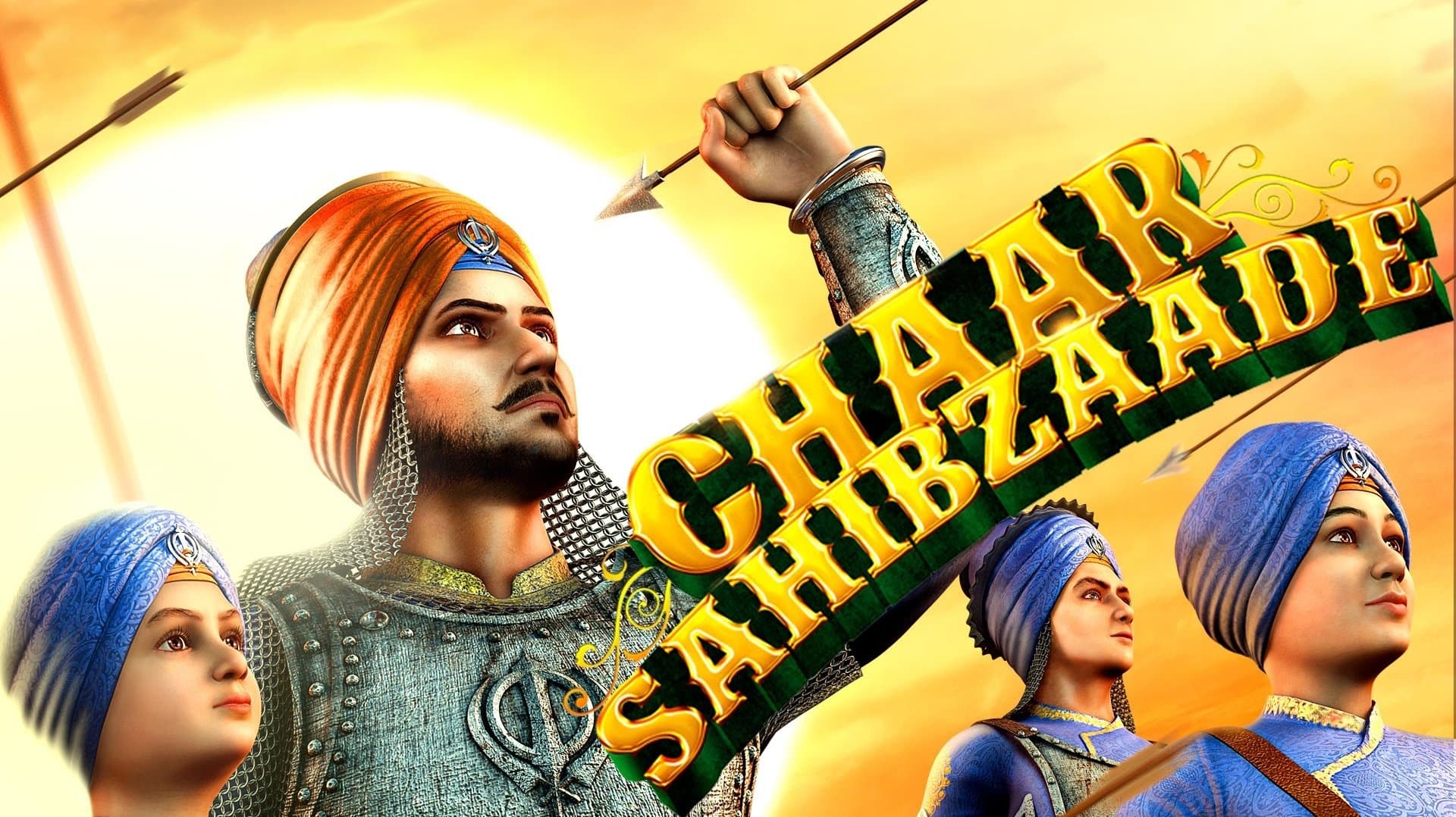 Poster backdrop for Chaar Sahibzaade