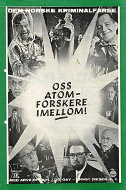 Poster backdrop for Oss atomforskere i mellom