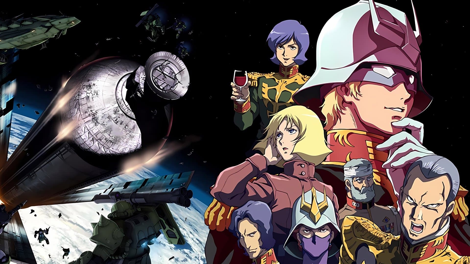 Poster backdrop for Mobile Suit Gundam: The Origin - Advent of the Red Comet