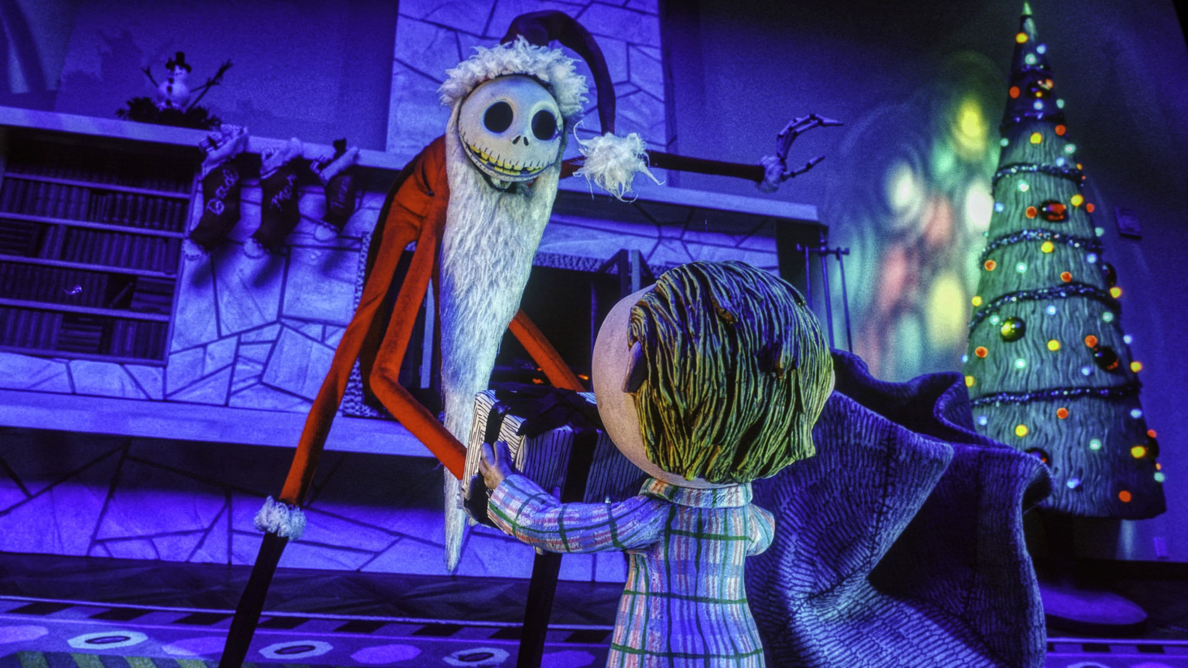 Poster backdrop for The Nightmare Before Christmas