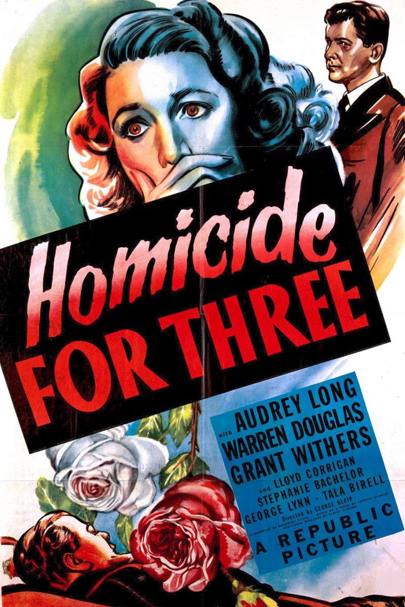 Poster backdrop for Homicide for Three