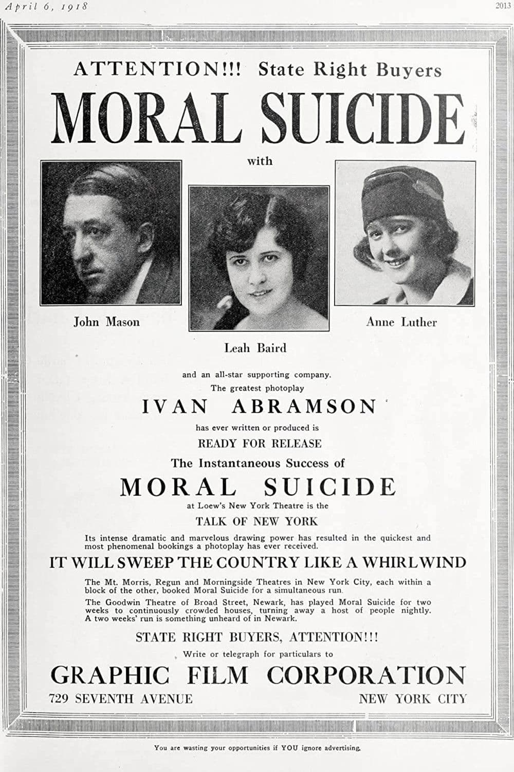 Poster backdrop for Moral Suicide