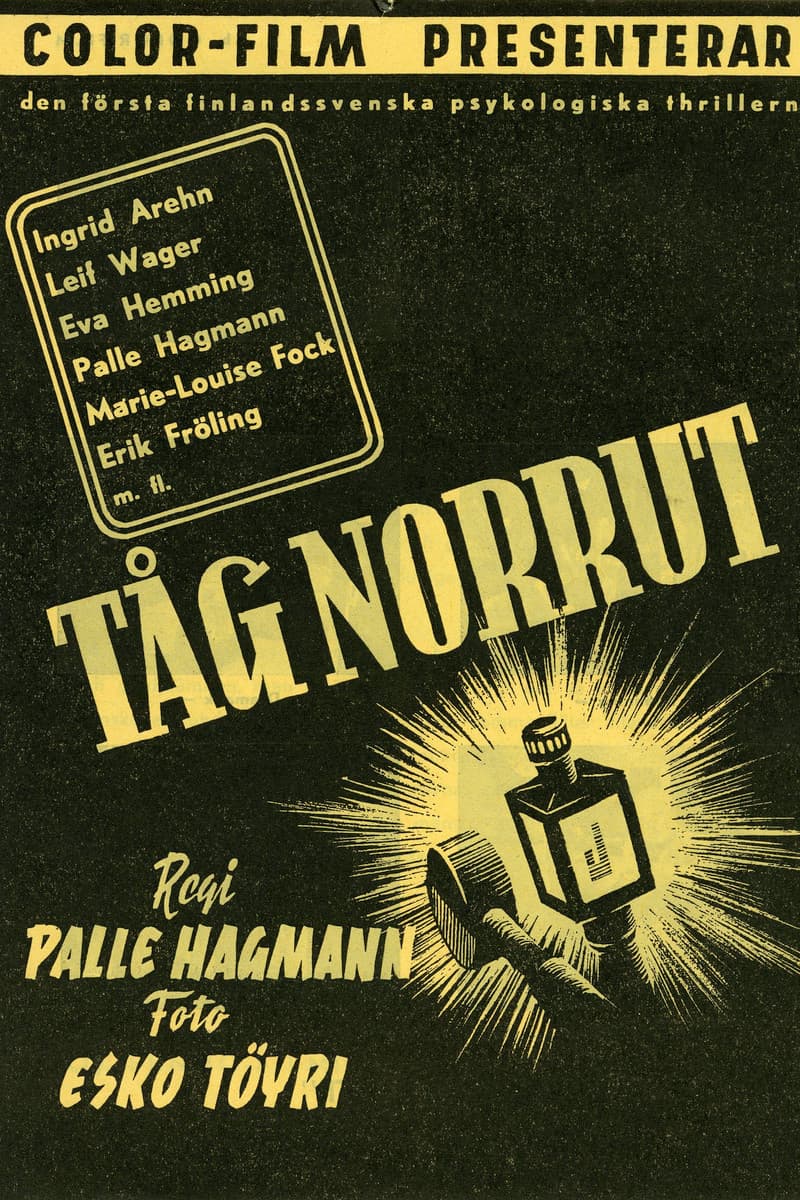 Poster backdrop for Tåg norrut