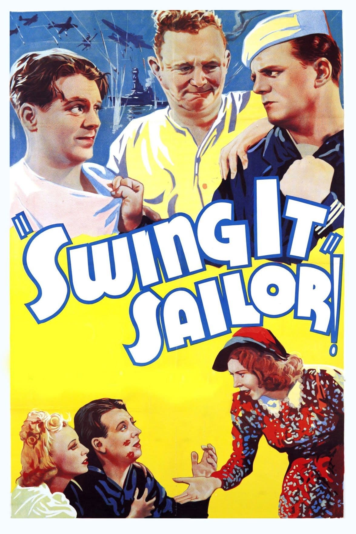Poster backdrop for Swing It, Sailor!