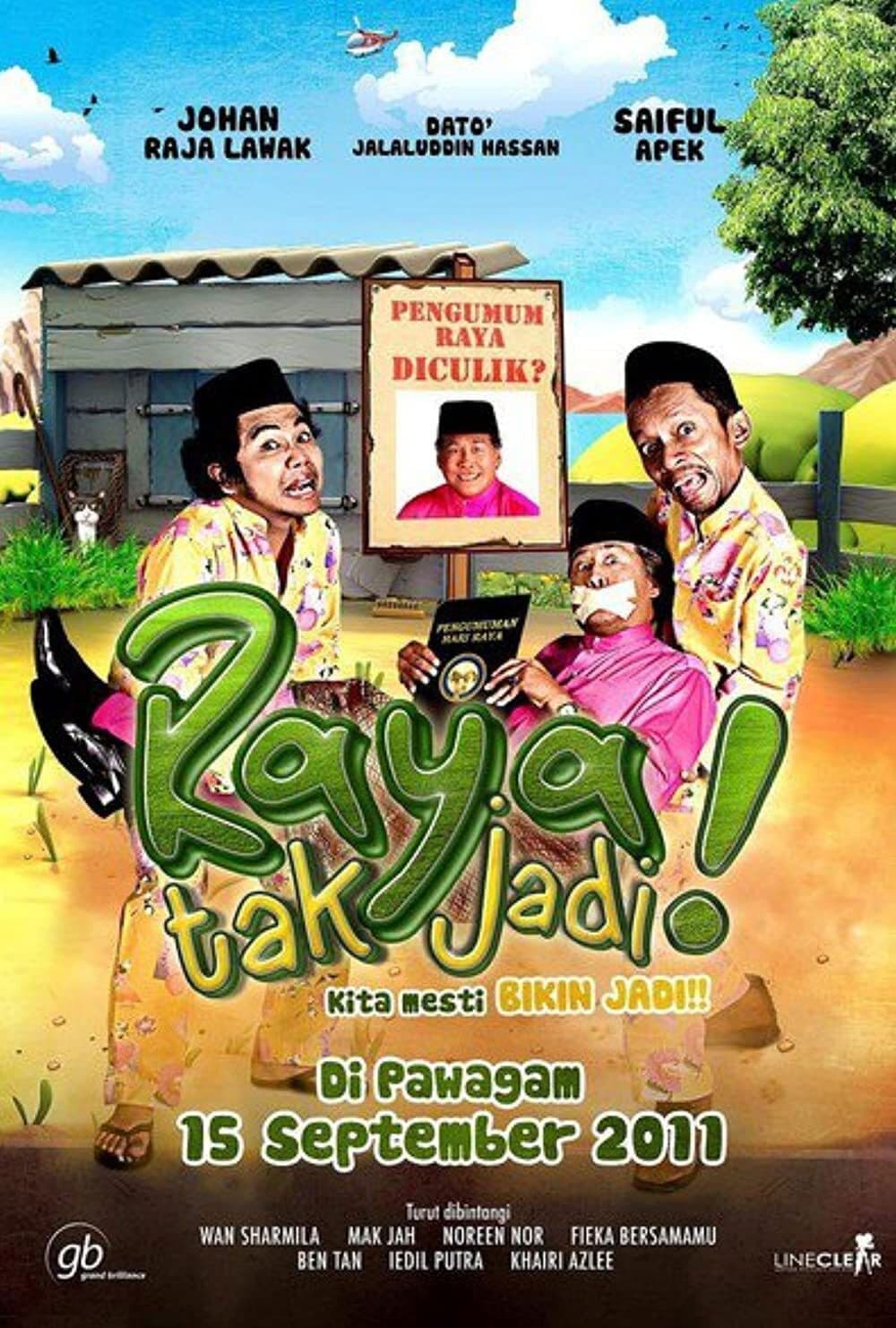 Poster backdrop for Raya Tak Jadi!