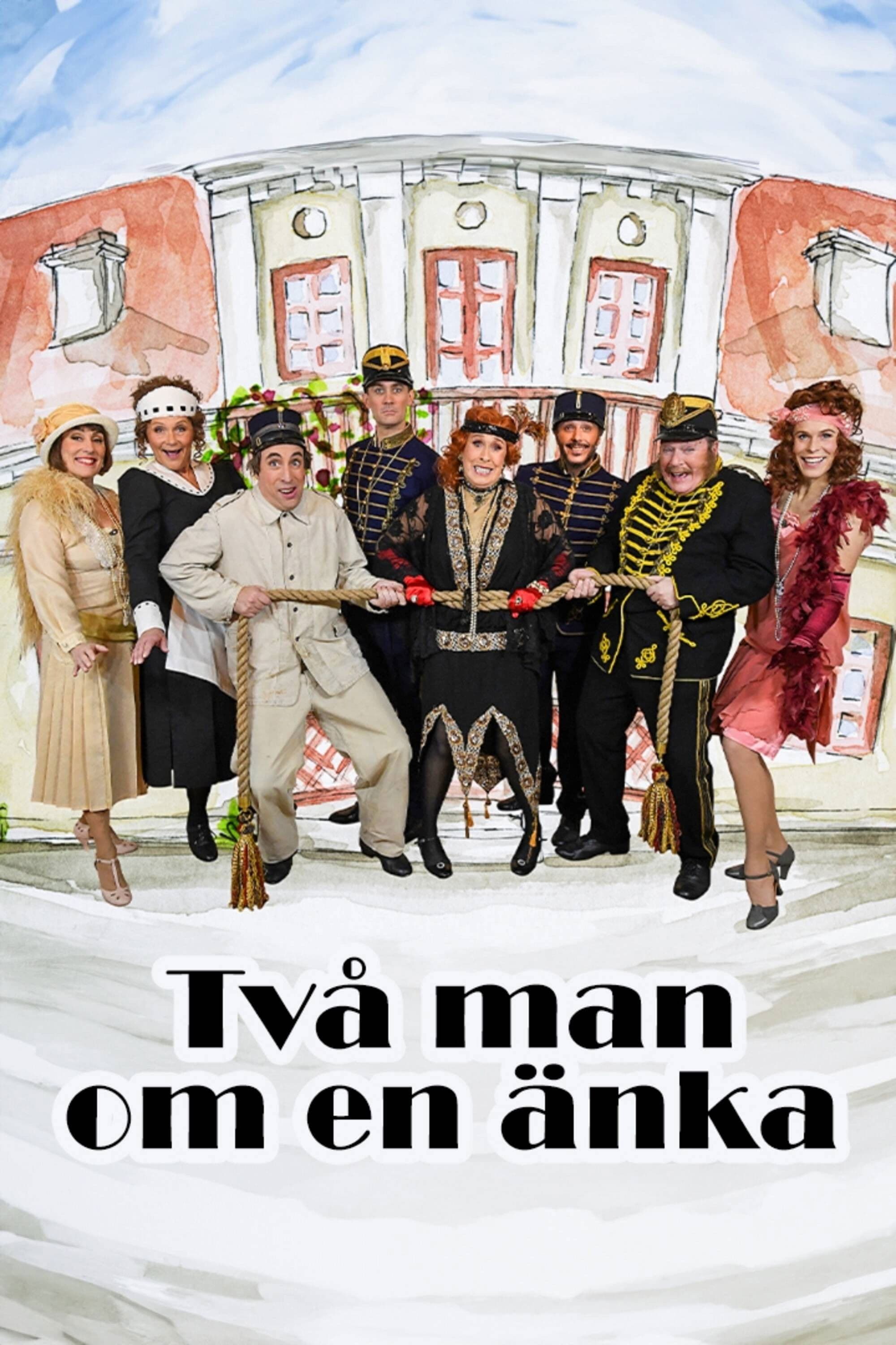 Poster backdrop for Två man om en änka