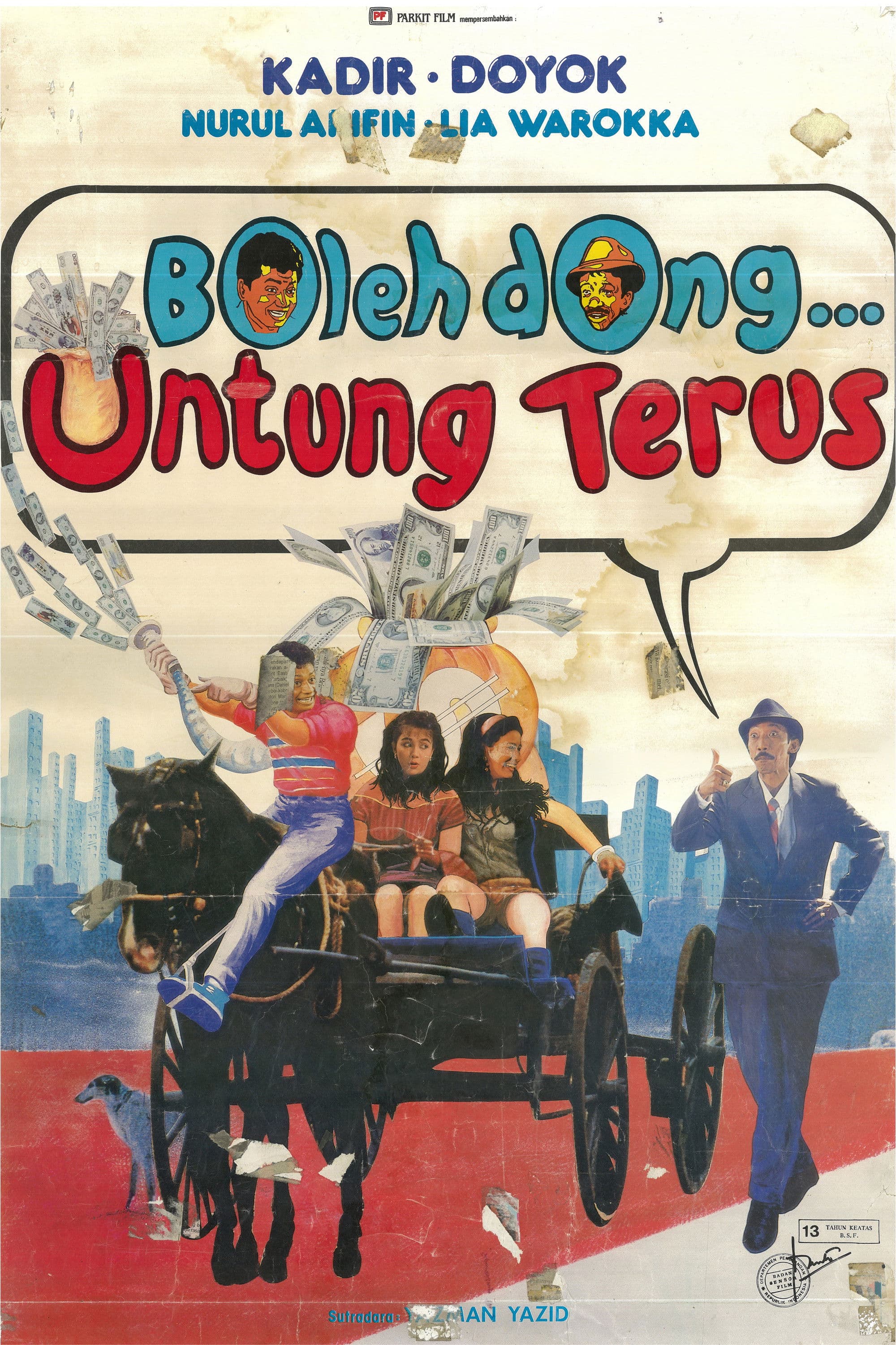 Poster backdrop for Boleh Dong Untung Terus