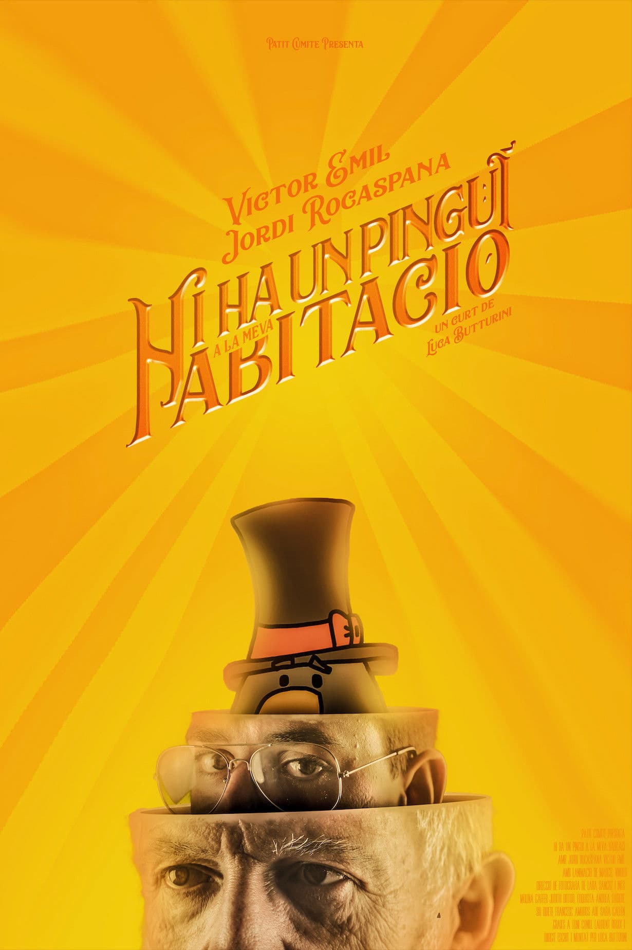 Poster backdrop for Hay un pinguino en mi habitación