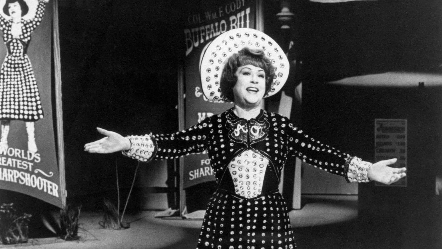 Poster backdrop for Annie Get Your Gun