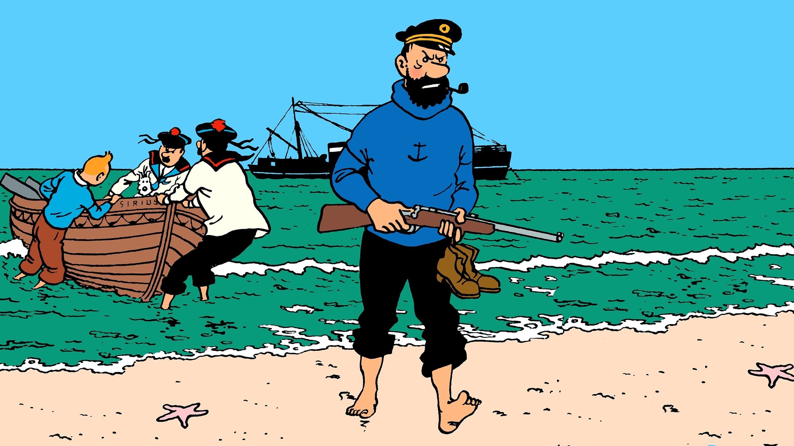 Poster backdrop for The Adventures of Tintin