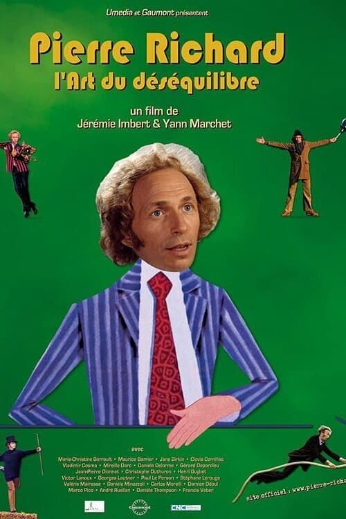 Poster backdrop for Pierre Richard, l'art du déséquilibre