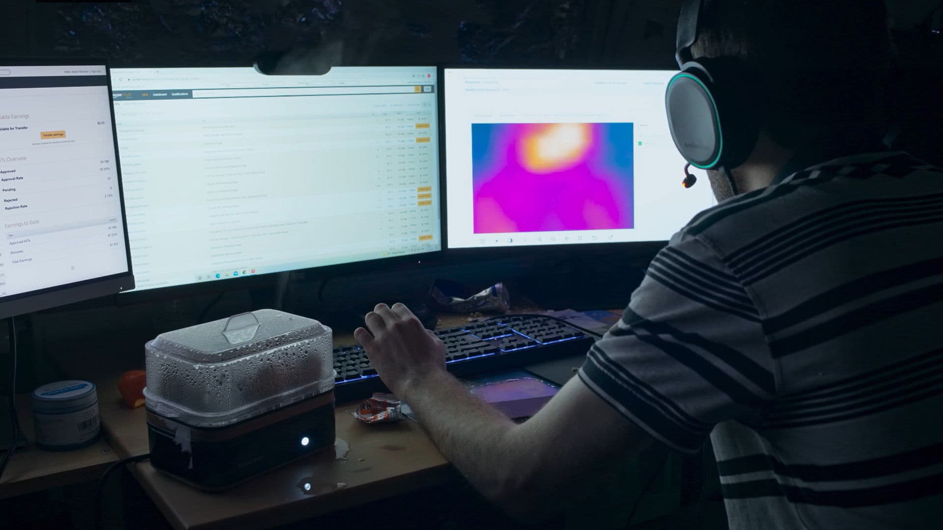 Poster backdrop for Human Not Human