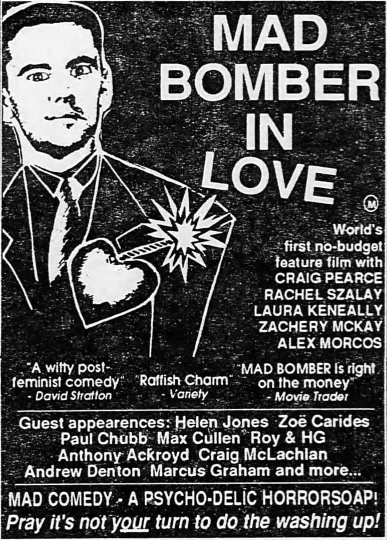 Poster backdrop for Mad Bomber in Love