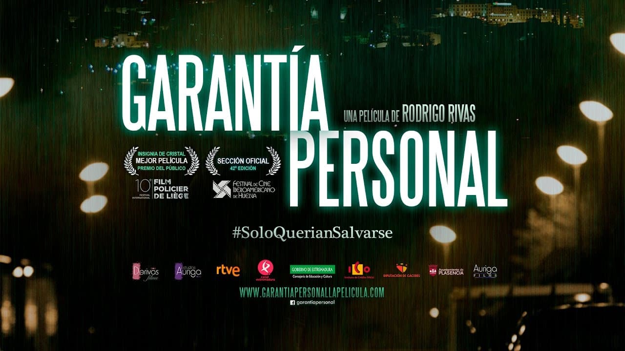 Poster backdrop for Garantía personal
