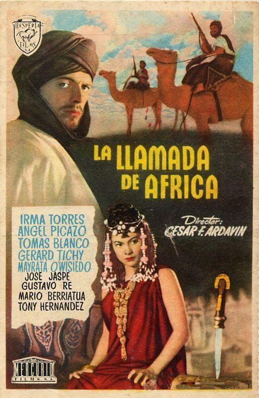 Poster backdrop for La llamada de África