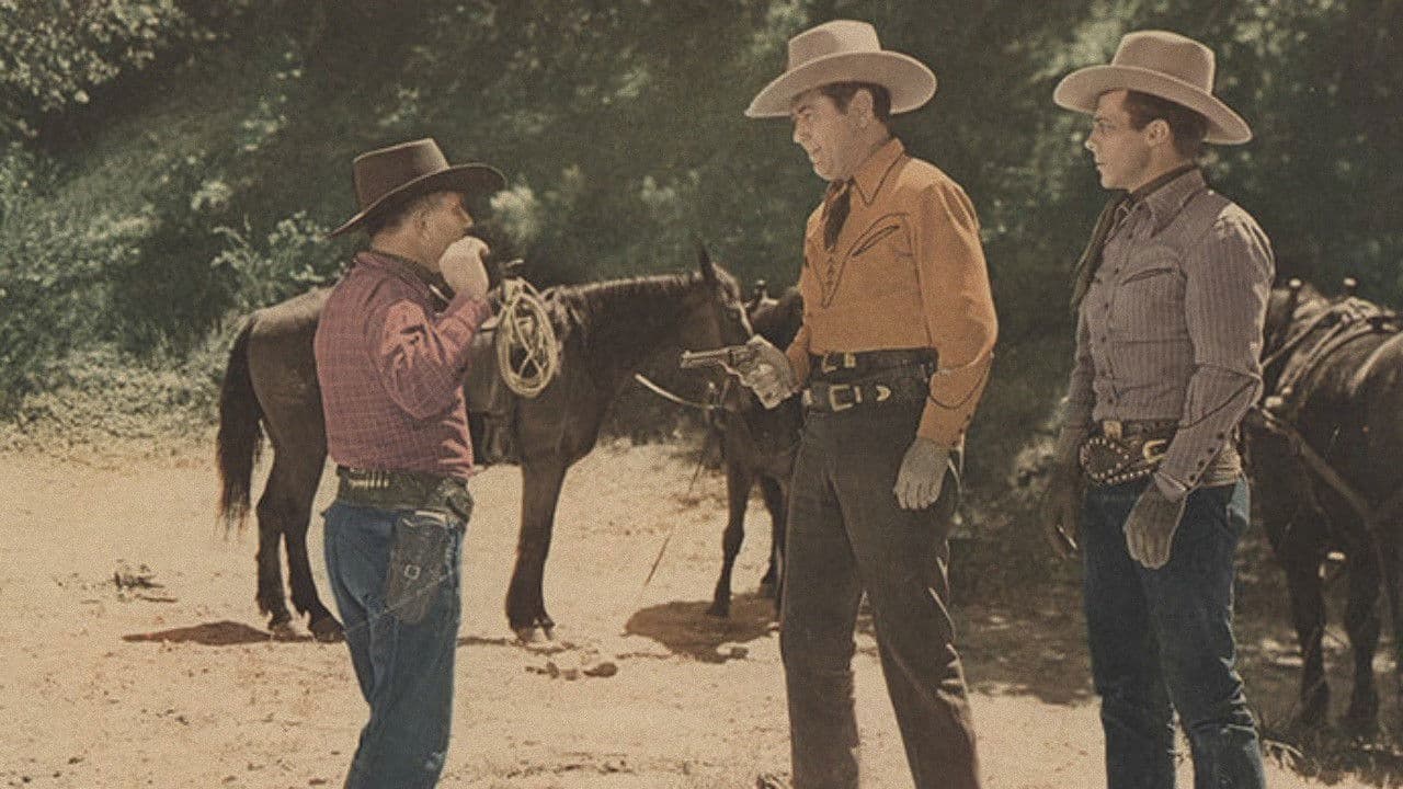 Poster backdrop for West of the Rio Grande