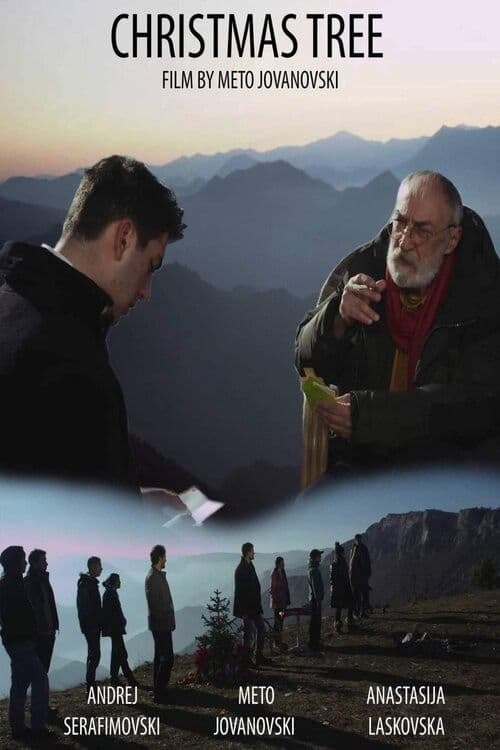 Poster backdrop for Christmas Tree