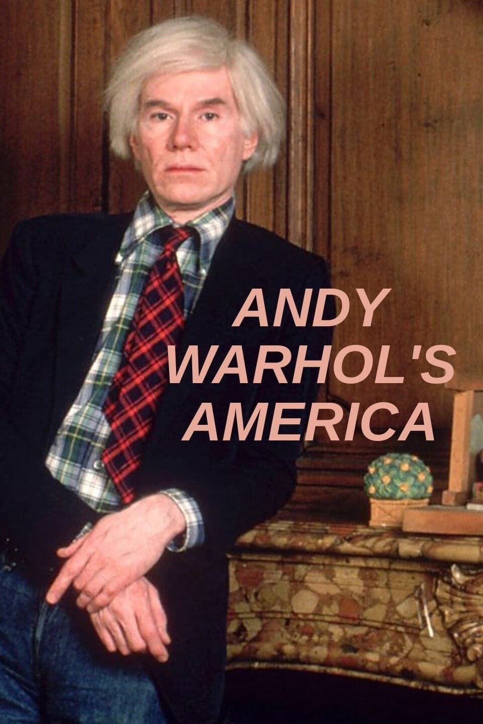 Poster backdrop for Andy Warhol's America