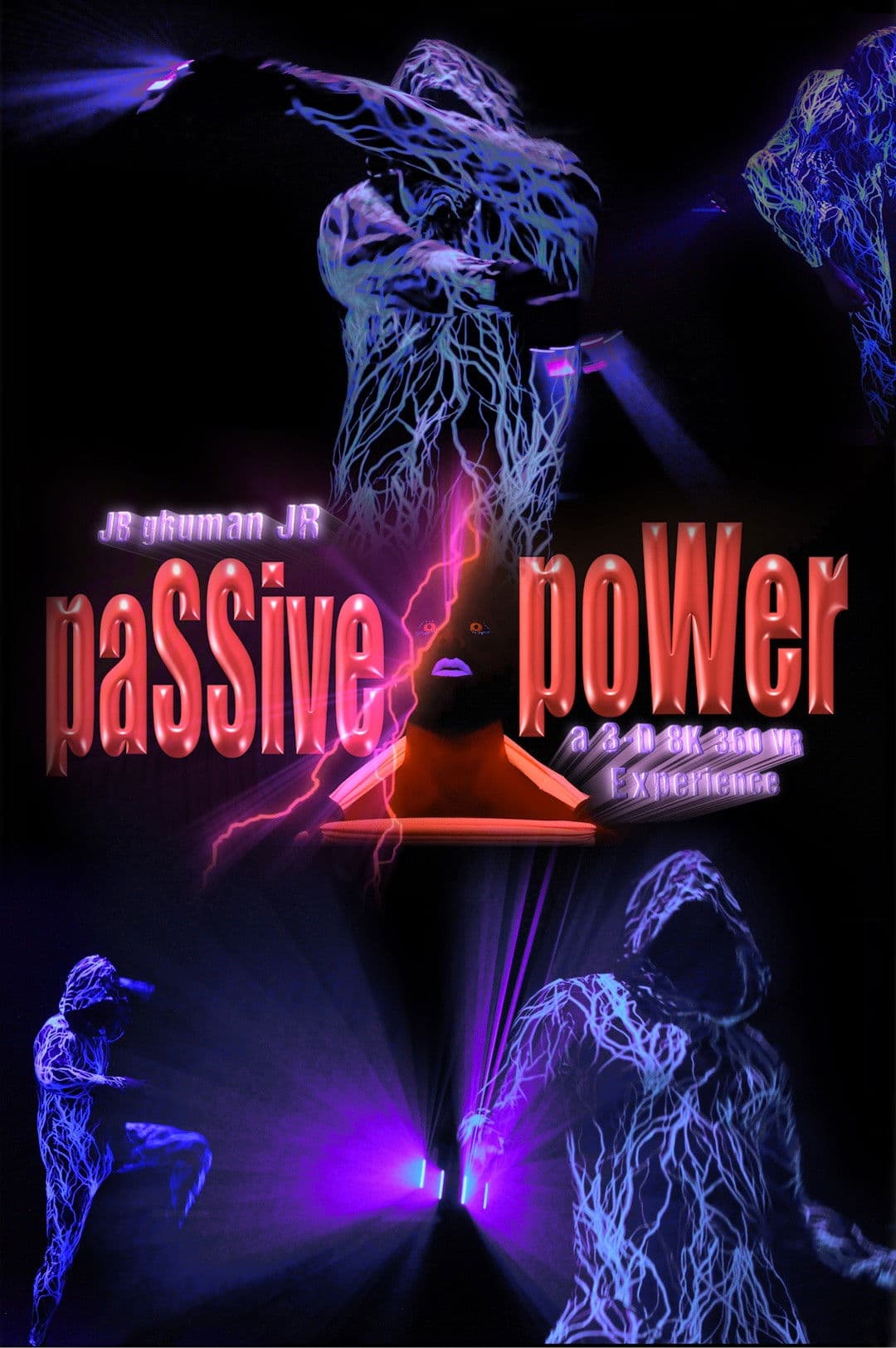 Poster backdrop for paSSive poWer 4D 360 VR