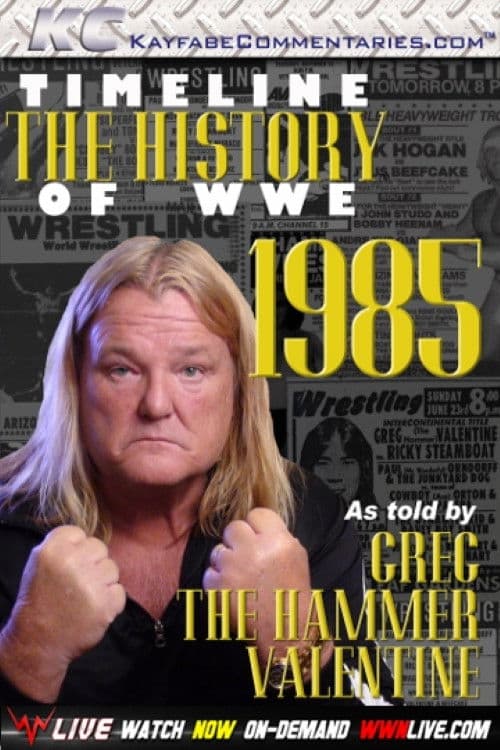 Poster backdrop for Timeline: The History of WWE – 1985 – As Told By Greg Valentine