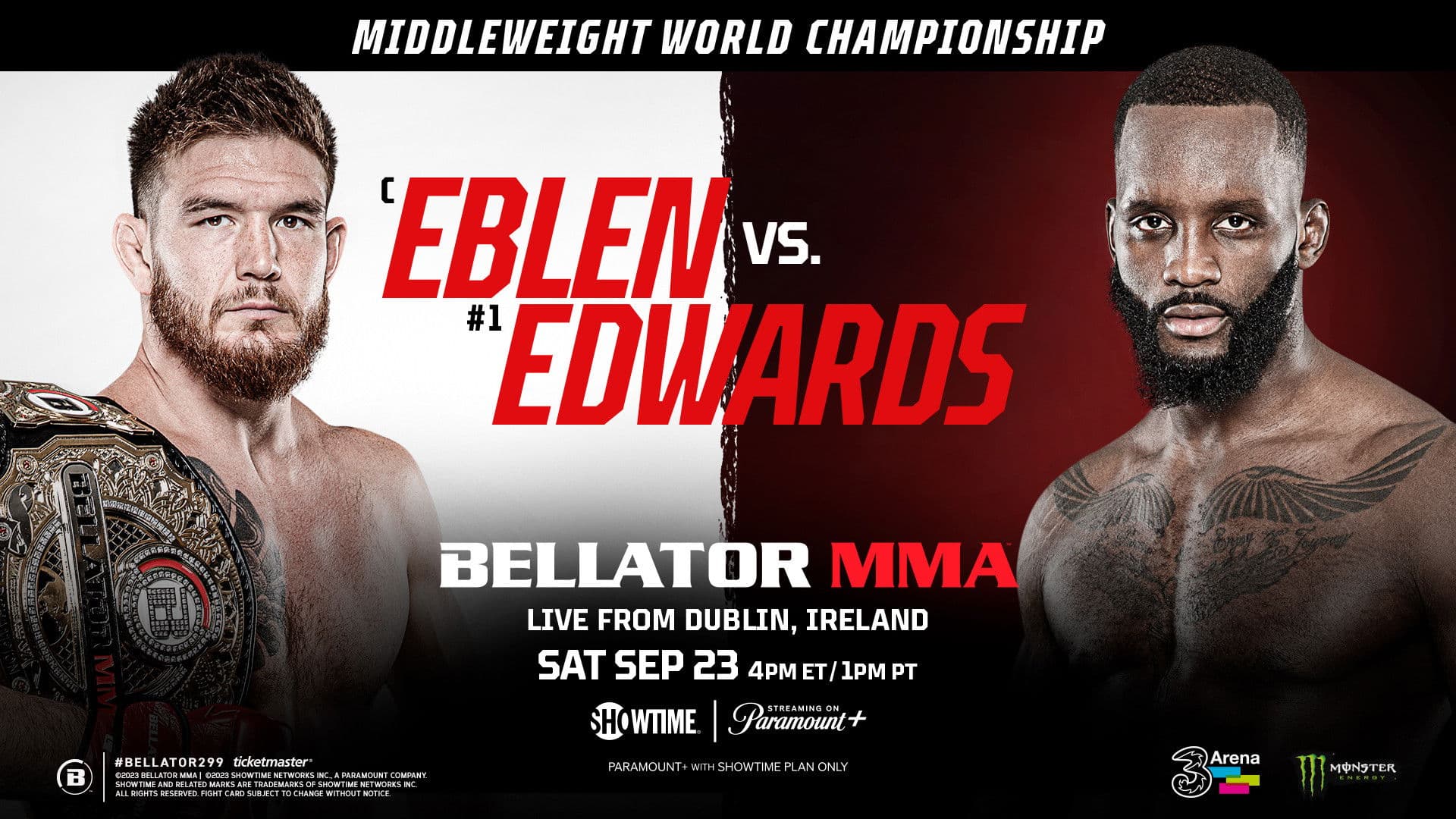 Poster backdrop for Bellator 299: Eblen vs. Edwards