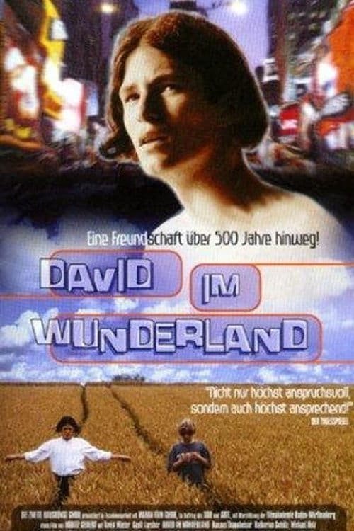 Poster backdrop for David im Wunderland