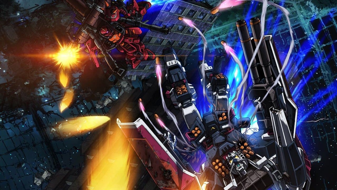 Poster backdrop for Mobile Suit Gundam Thunderbolt: December Sky