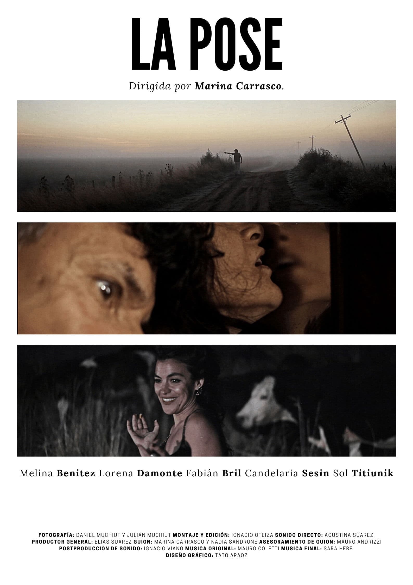 Poster backdrop for La pose