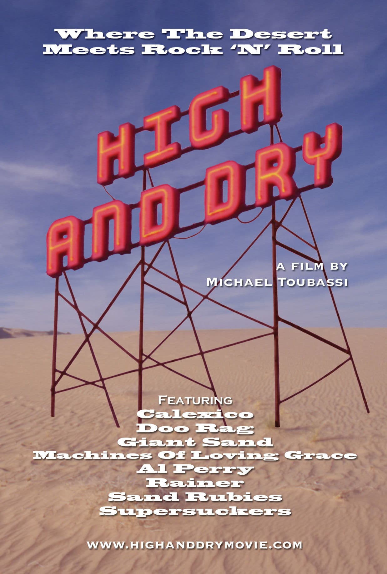 Poster backdrop for High and Dry