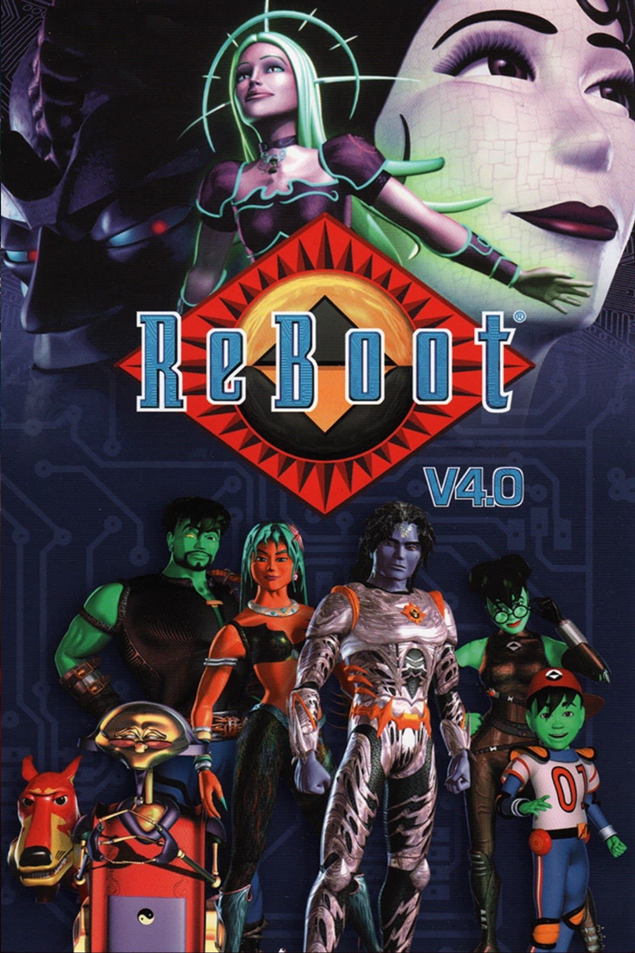 Poster backdrop for ReBoot - Daemon Rising