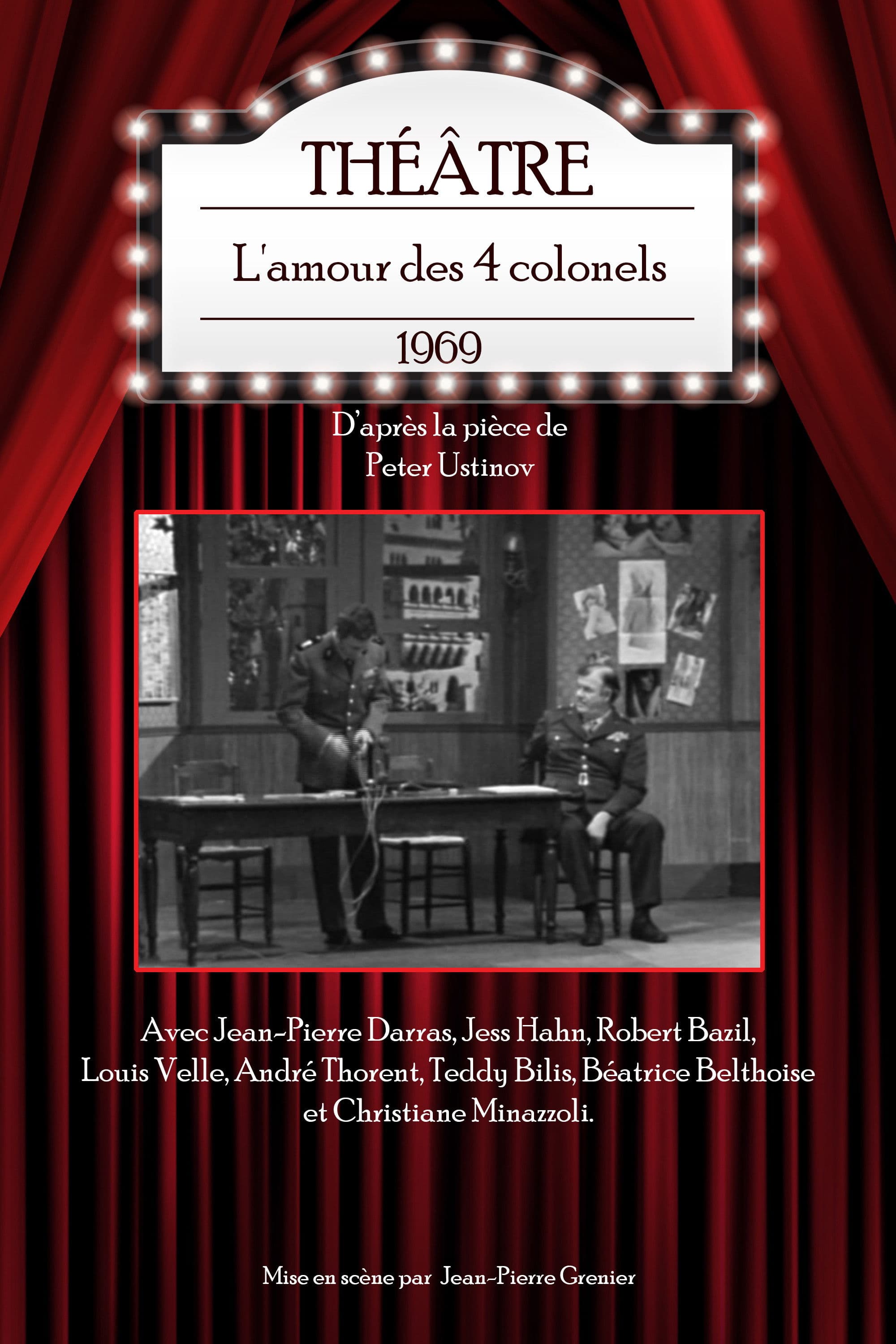 Poster backdrop for L'Amour des 4 colonels