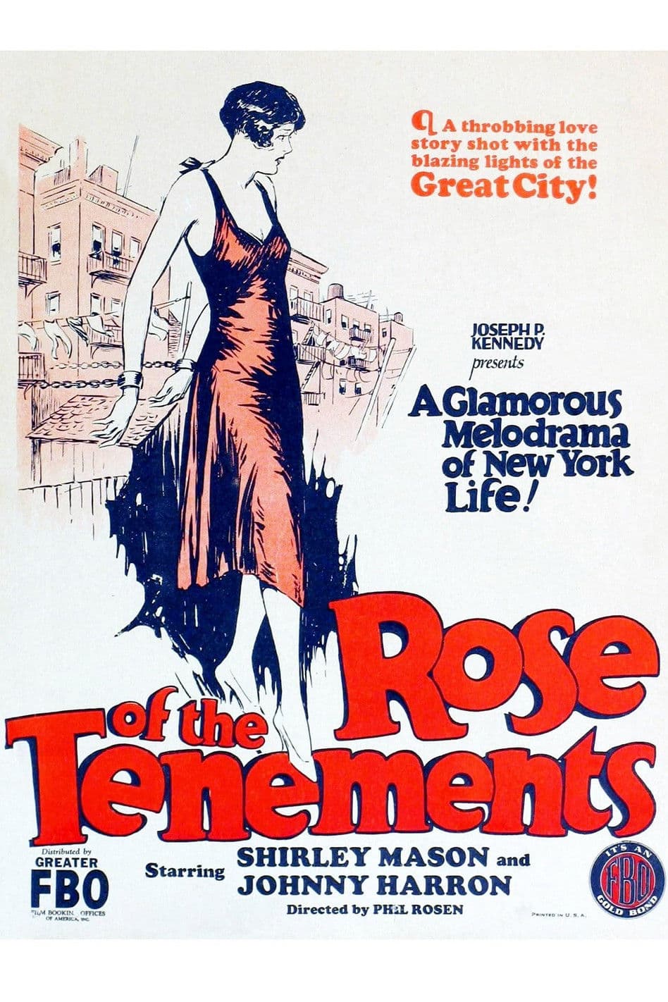 Poster backdrop for Rose of the Tenements
