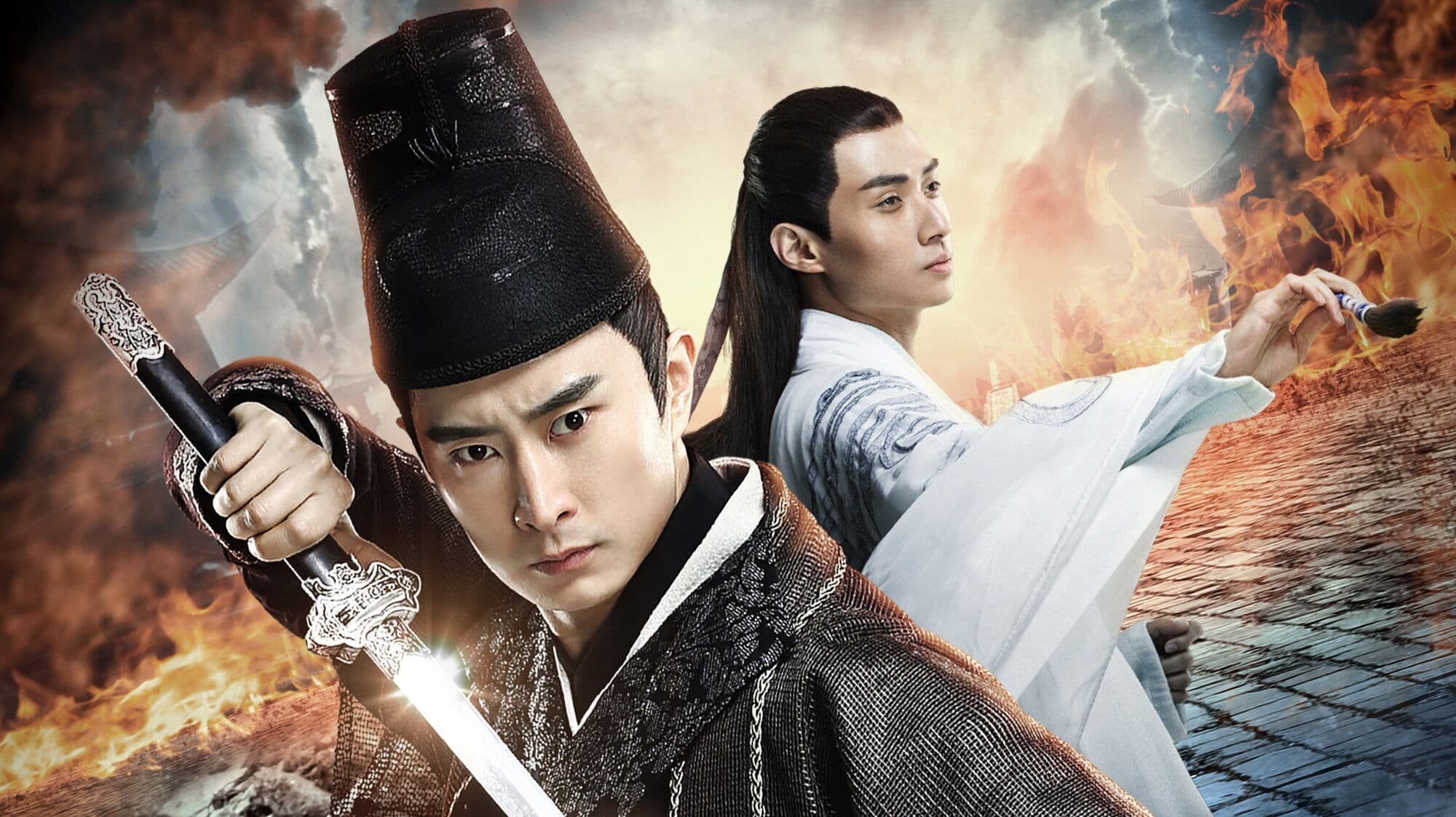 Poster backdrop for Detective Dee and Diagram of Reincarnation