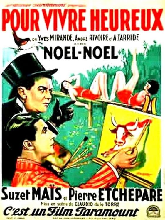 Poster backdrop for Pour vivre heureux