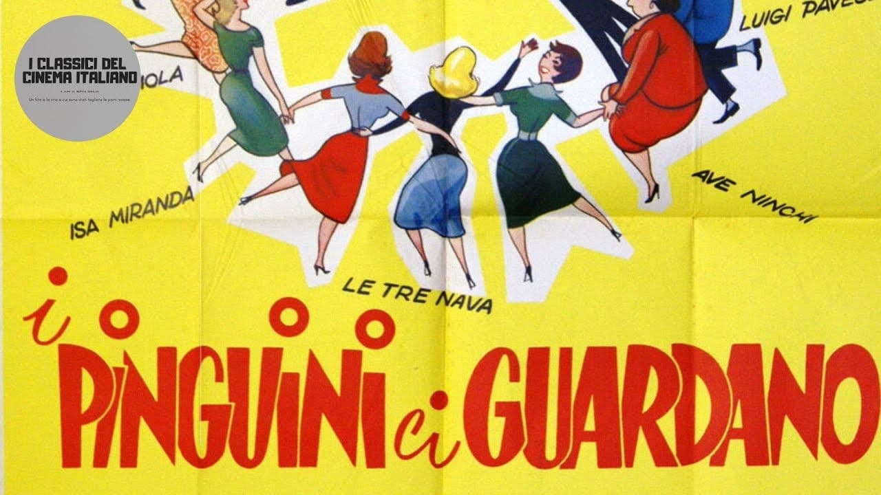 Poster backdrop for I pinguini ci guardano