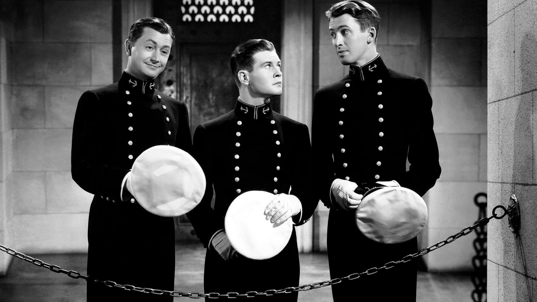 Poster backdrop for Navy Blue and Gold