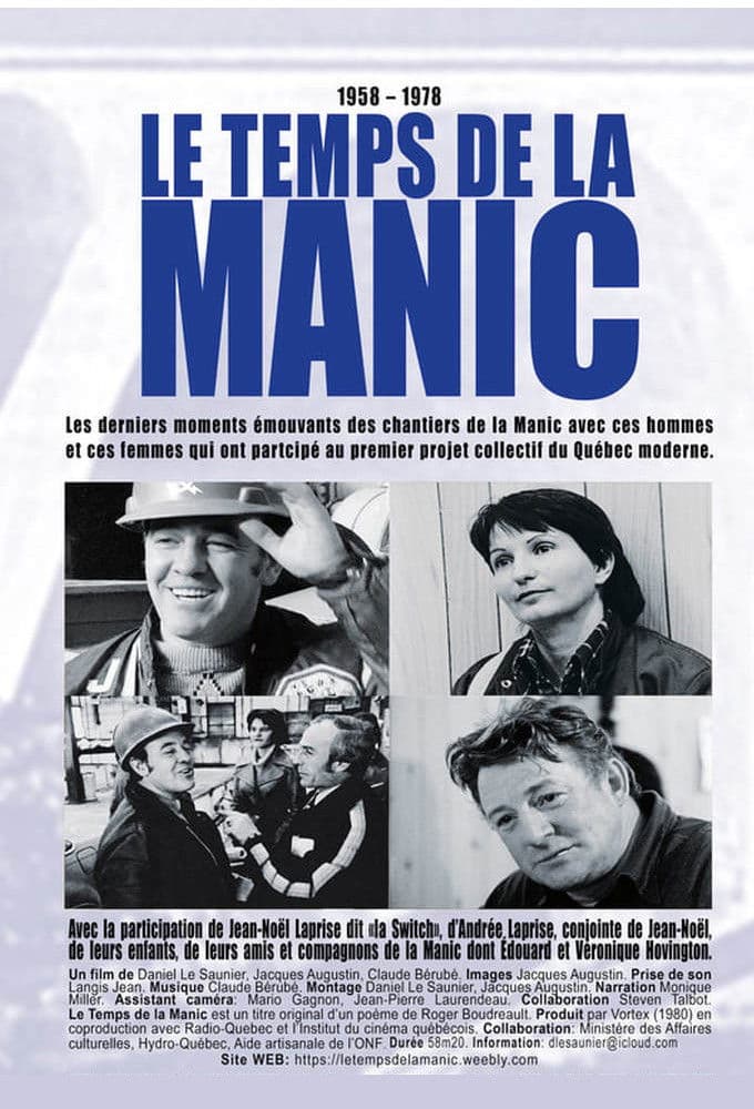 Poster backdrop for Le temps de la Manic
