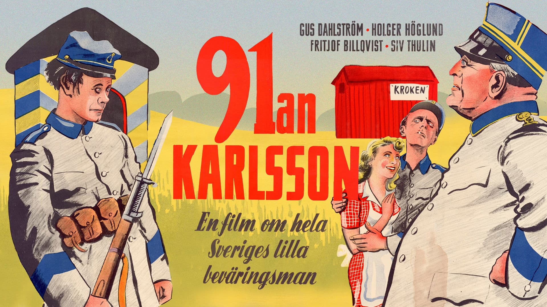 Poster backdrop for Private Number 91-Karlsson