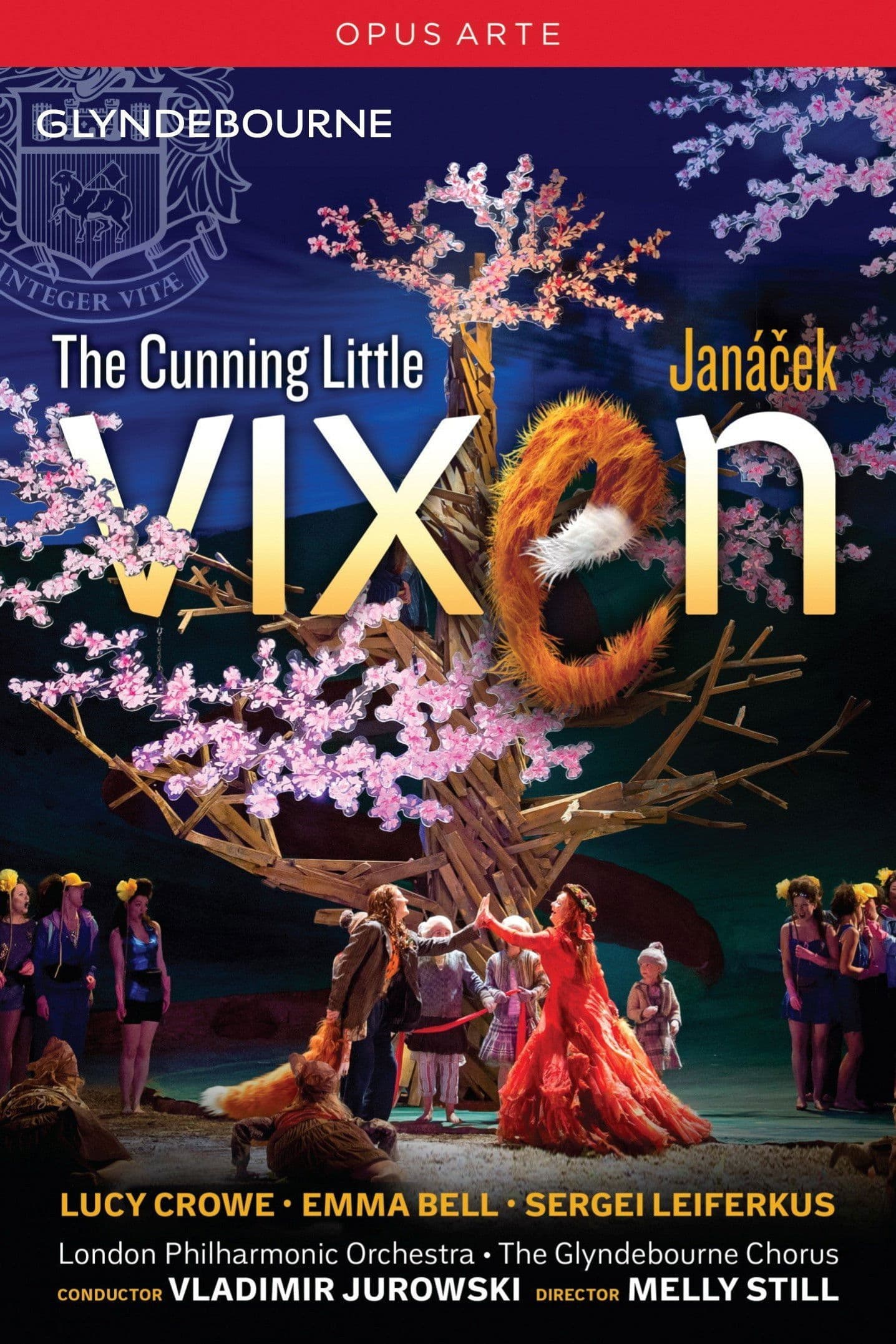 Poster backdrop for Janáček: The Cunning Little Vixen