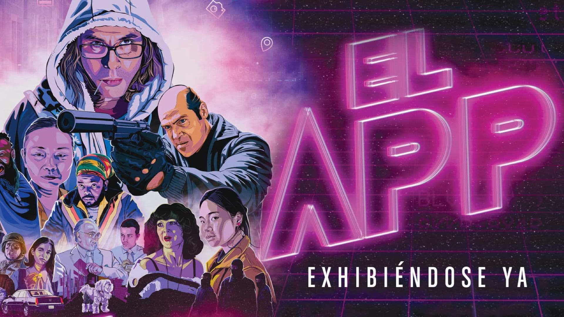 Poster backdrop for El App