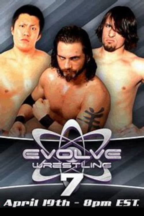Poster backdrop for EVOLVE 7: Aries vs. Moxley