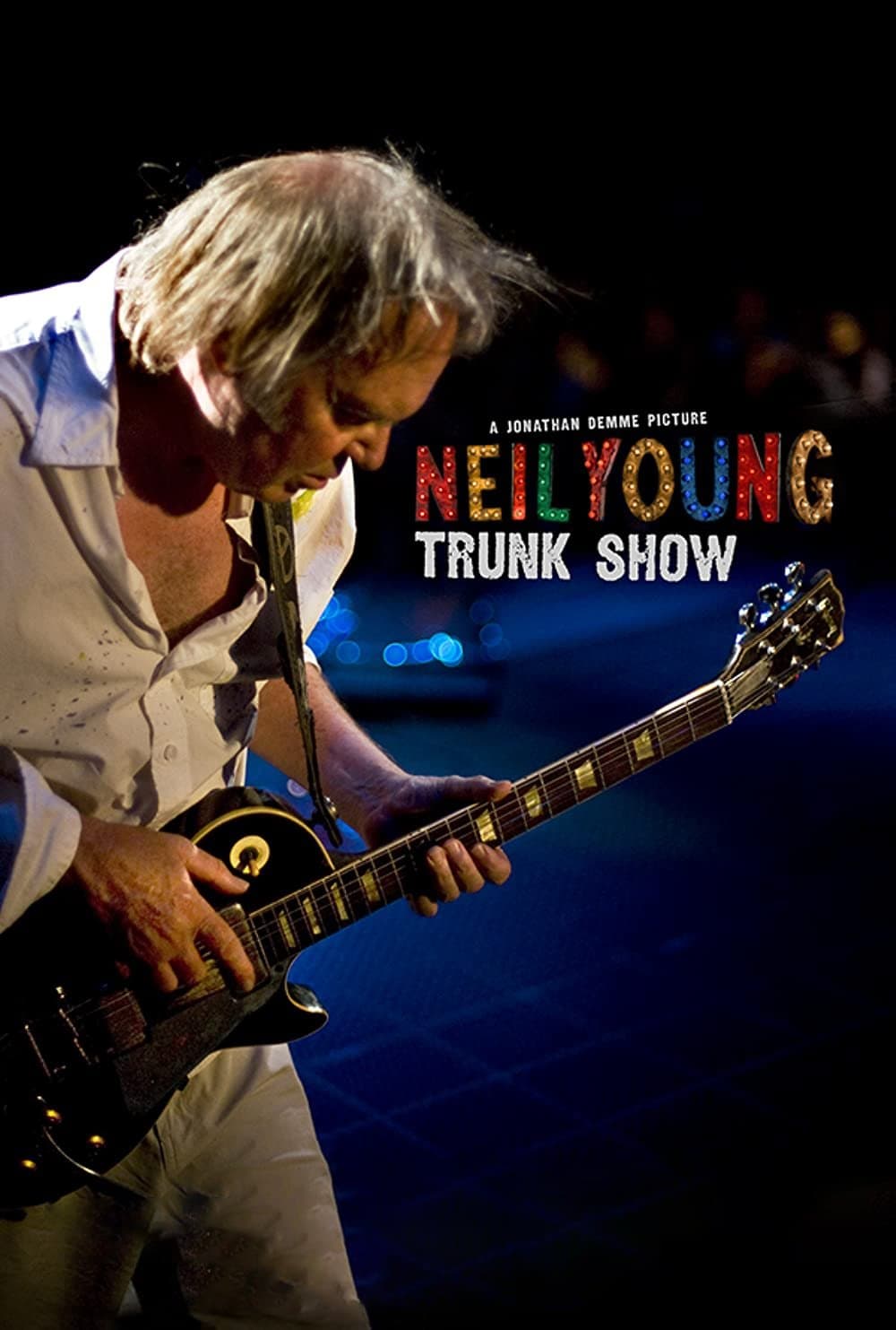 Poster backdrop for Neil Young Trunk Show