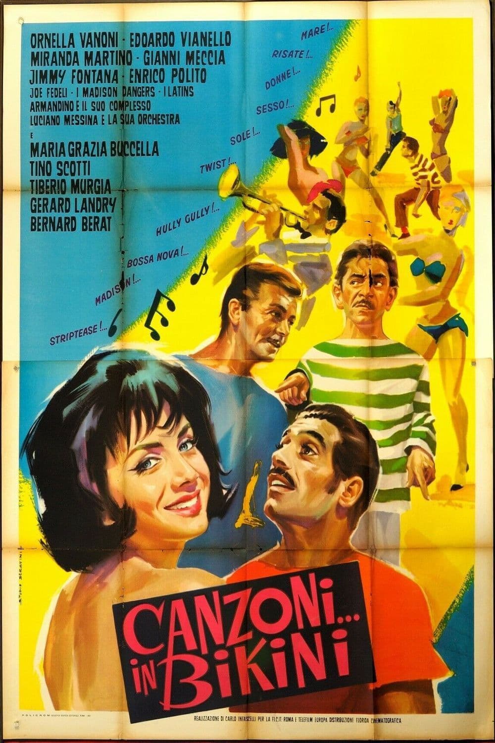 Poster backdrop for Canzoni... in bikini