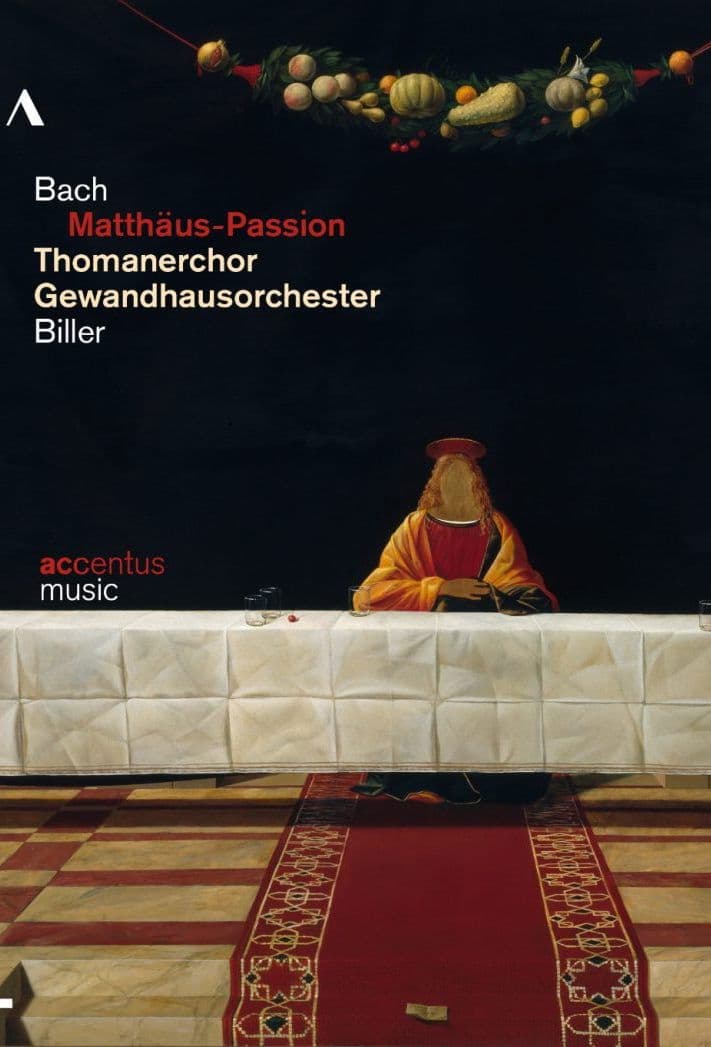 Poster backdrop for JS Bach: St Matthew Passion